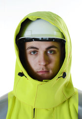 PRO ARC PRARBJ FR/ARC Rated Breathable High Visibility Rainwear Jacket Yellow/Navy