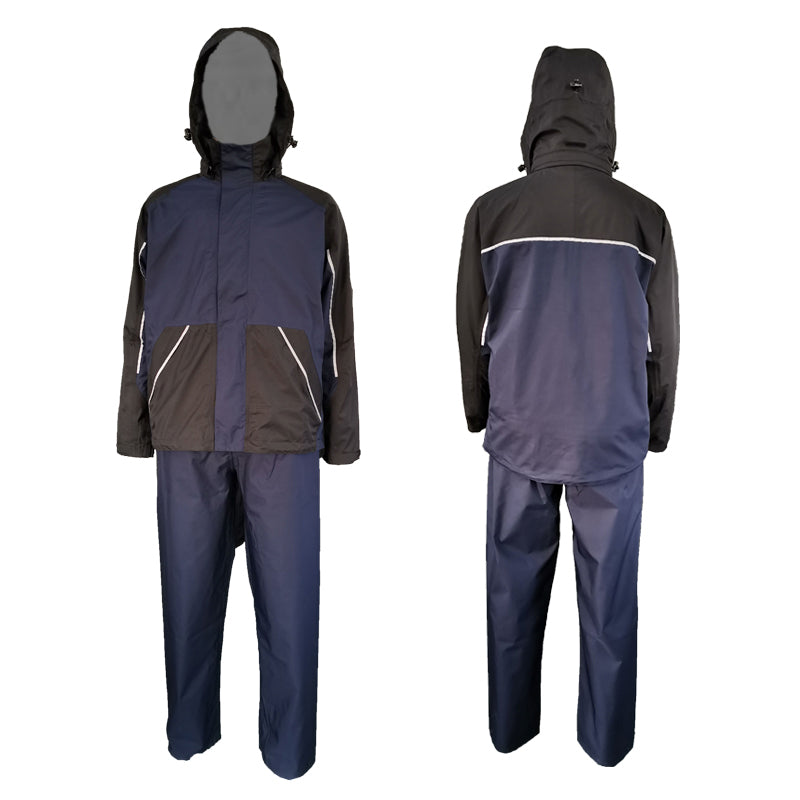 Neilsen® Breathable Rainwear SET CEB Jacket & CET Over Trouser Navy/Black