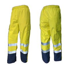 PRO ARC PRARCT FR/ARC Rated Breathable High Visibility Rainwear Over Trouser Yellow/Navy