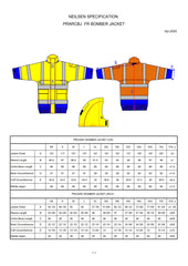 PRO ARC PRARBJ FR/ARC Rated Breathable High Visibility Rainwear Jacket Yellow/Navy