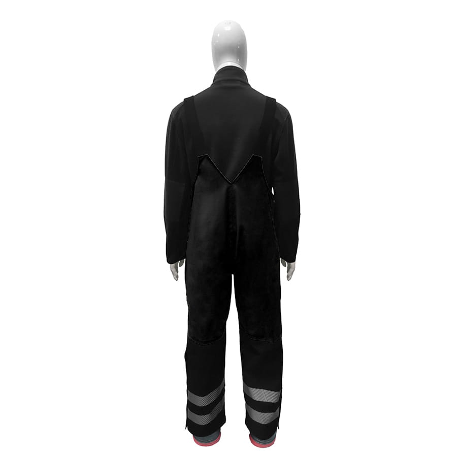 GORE-TEX PYRAD® 4SEASON CAT 3 FR/ARC Rated Breathable Rainwear Bib Trouser Black