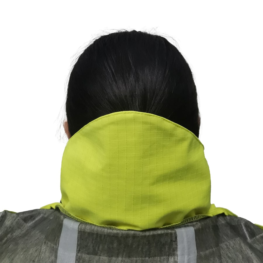 PRO ARC FR/ARC CAT 3 Breathable High Visibility Rainwear Ladies Coat Yellow/Navy