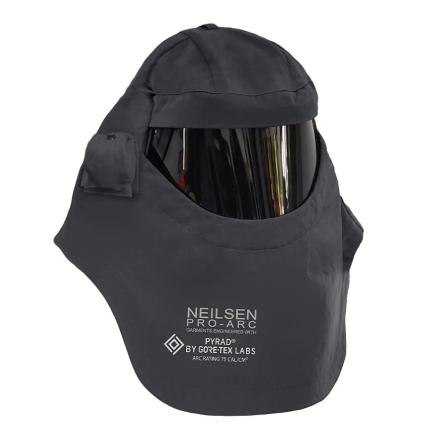HIGH-VOLTAGE-75-CAL-PY75H-SWITCH-SUIT-HOOD-SHROUD-GREY-PYRAD-Fabric-by-GORE-TEX-LABS