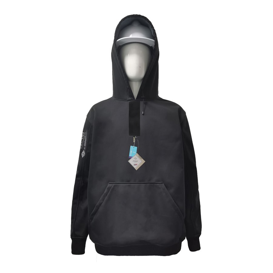 Windstopper-CAT-4-FR-ARC-HOODY-HALF-ZIP-BLACK
